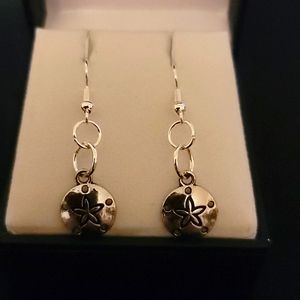 4/25 Silver Dollar Handmade Earrings